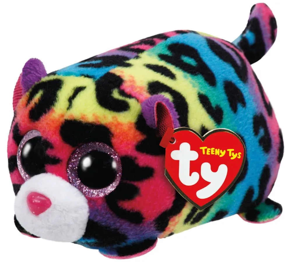 Ty Teeny Tys Jelly The Multicoloured Leopard