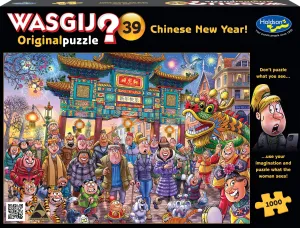 Wasgij Original #39 1000 Piece Puzzle Chinese New Year!