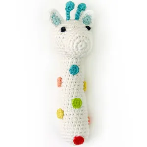 Weegoamigo Crochet Rattle Greedy Giraffe