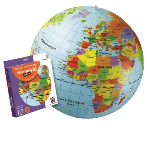 WORLD INFLATIBLE GLOBE - 20"