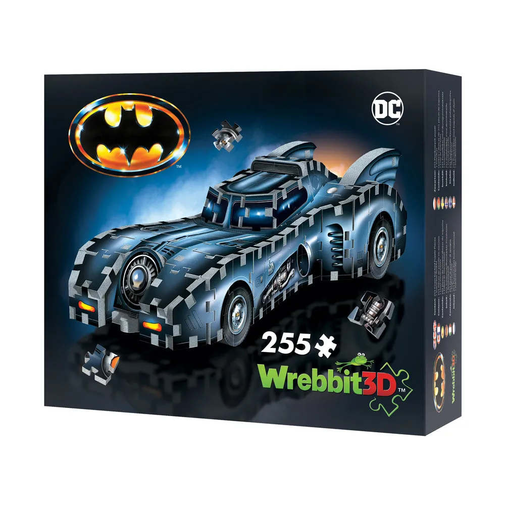 Wrebbit DC Batman Batmobile 3D Jigsaw Puzzle - 255 Pieces