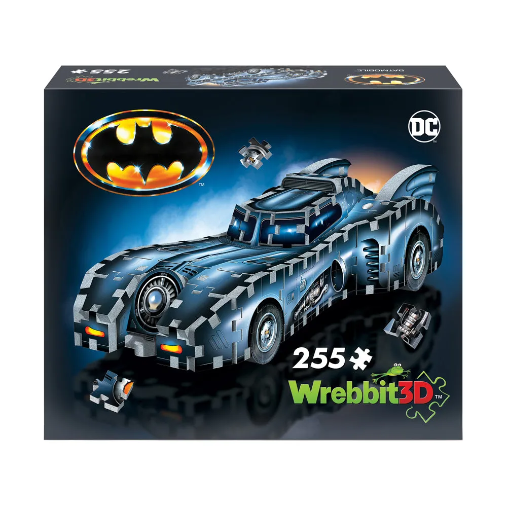 Wrebbit DC Batman Batmobile 3D Jigsaw Puzzle - 255 Pieces