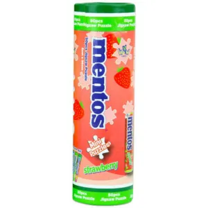Y-Wow Mentos Licensed 50 Piece Mini Puzzle Strawberry